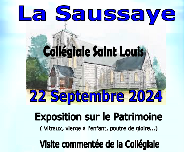 Visites commentées de la Collégiale Saint-Louis... Le 22 sept 2024