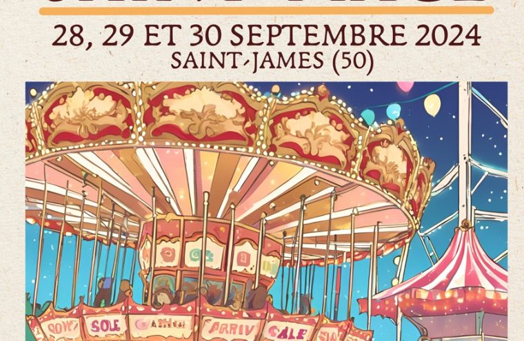 Foire millénaire de la Saint-Macé Du 28 sept au 1 oct 2024