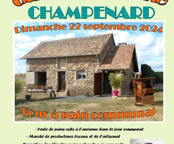 Visite du four à pain de Champenard - Journées européennes du patrimoine