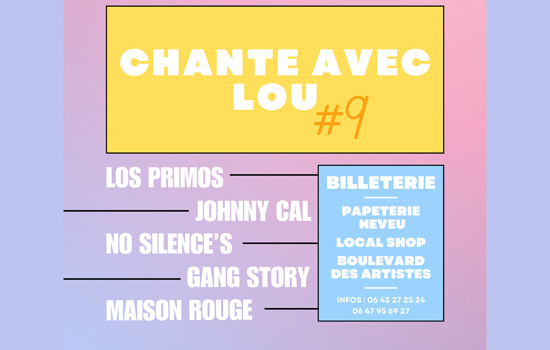 Soirée solidaire : Chante avec Lou Le 23 nov 2024