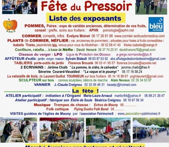 Fête du Pressoir à Mauny