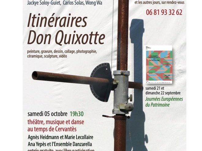 Expositions : Itinéraires Don Quichotte