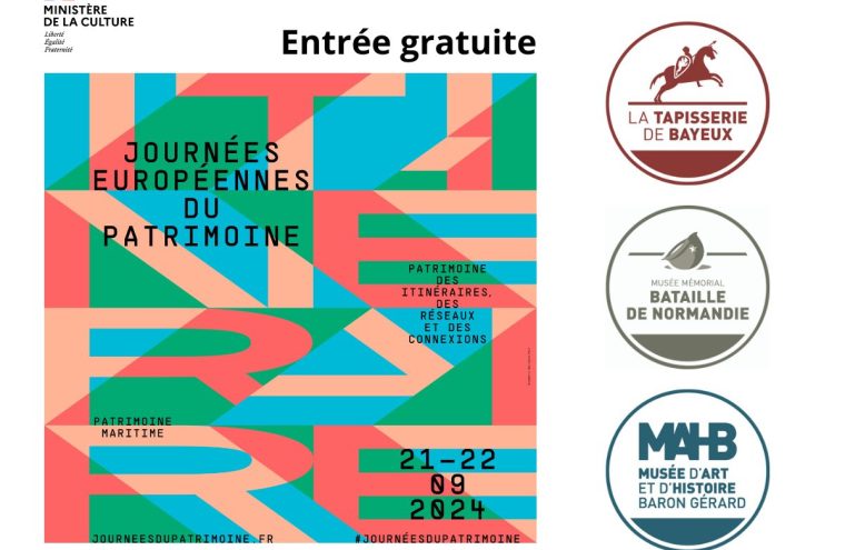 Journées Européennes du Patrimoine - Musées... Du 21 au 22 sept 2024