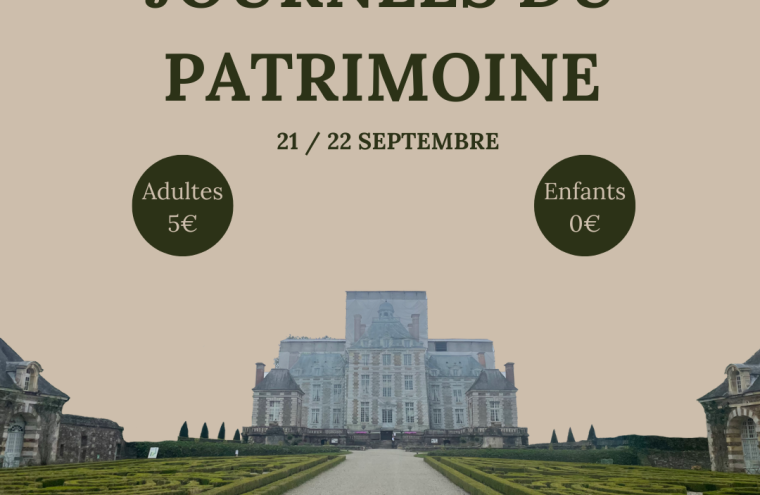 Journées Européennes du Patrimoine au château... Du 21 au 22 sept 2024