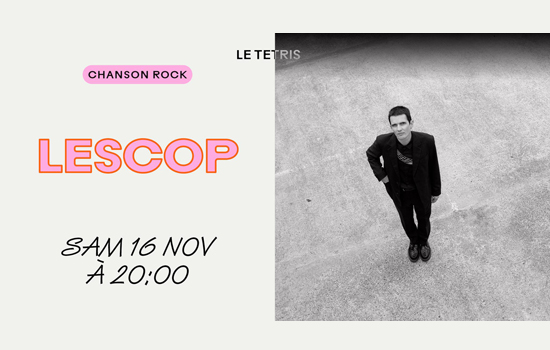 Concert : Lescop