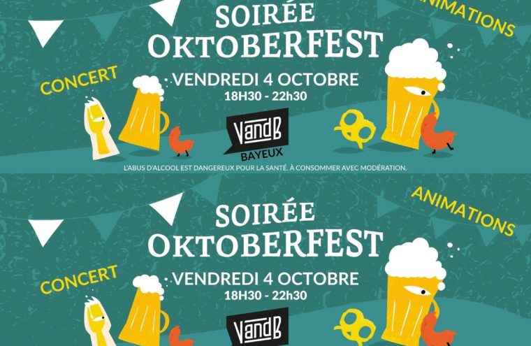 Soirée Oktoberfest au VandB Le 4 oct 2024