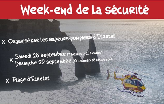 Week-end de la sécurité Du 28 au 29 sept 2024