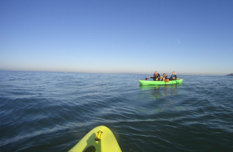 Balade en kayak pour un voyage dans le temps