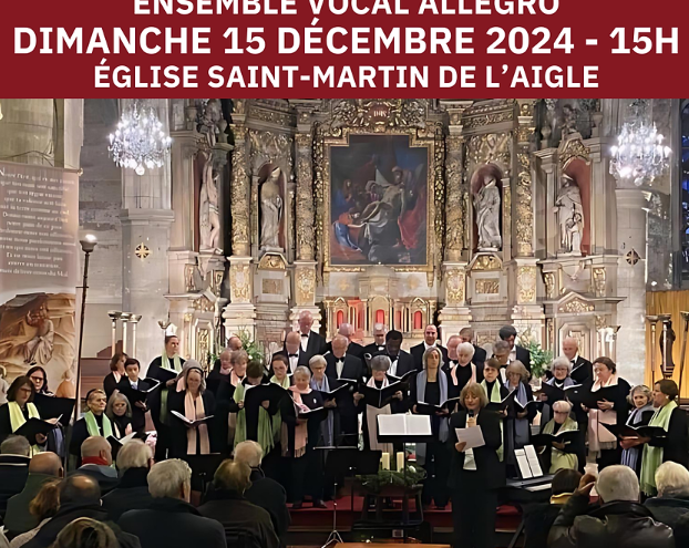 CONCERT DE NOËL - ALLEGRO Le 15 déc 2024