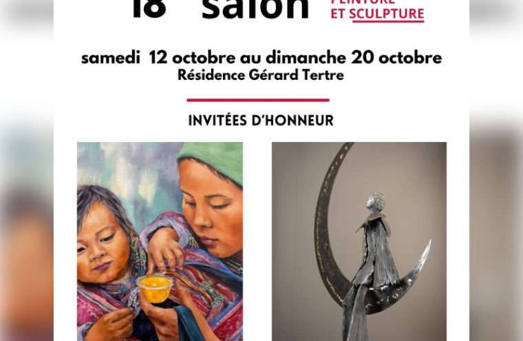 18ème salon peinture et sculpture Du 12 au 20 oct 2024