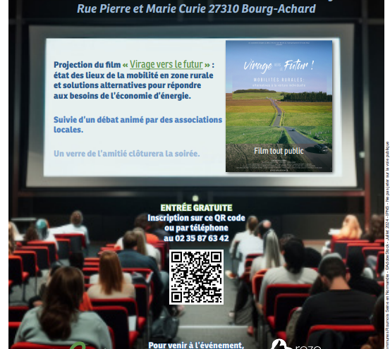 Ciné-débat à Bourg Achard Le 26 sept 2024